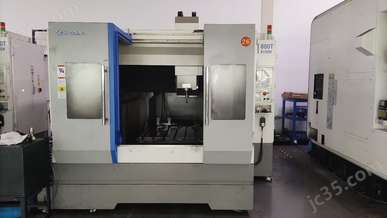 JDCT800T 二手北京精雕JDCT800T雕刻中心2
