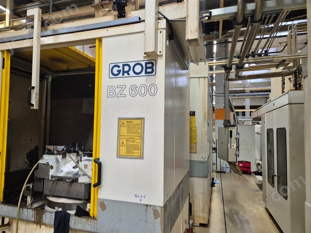 BZ 600 GROB 二手格劳博卧式加工中心中心