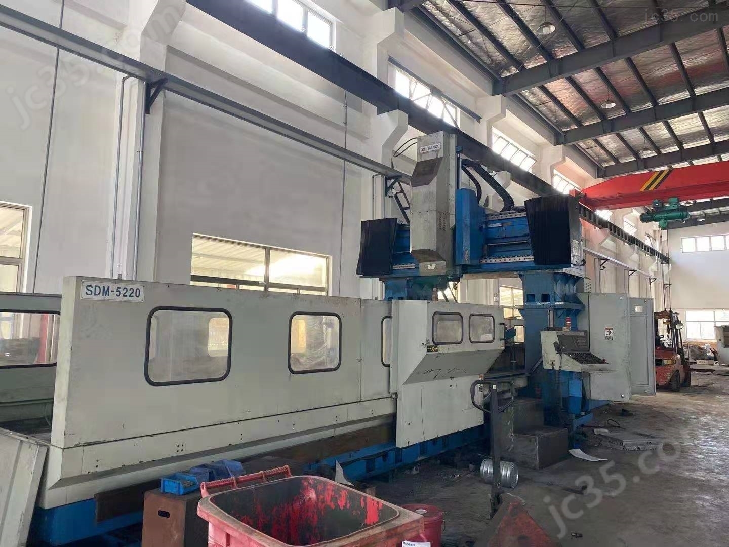SDM-5220 急售二手中国台湾松颖数控龙门镗铣加工中心