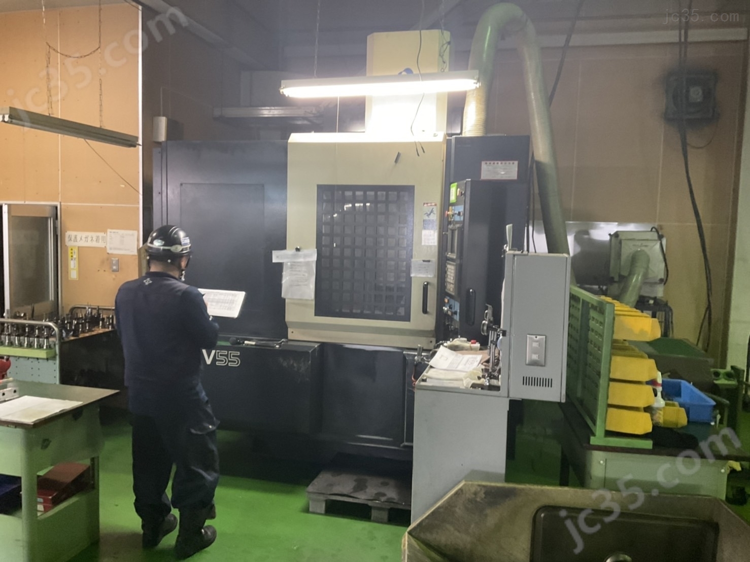 V55 二手牧野立式加工中心Makino