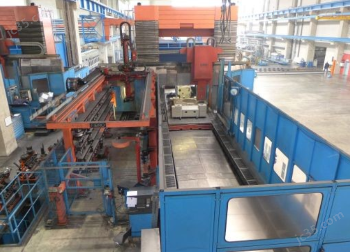 POWERTEC 4000 AP 二手德国瓦德里西科堡5米*14米大型龙门加工中心 - 2