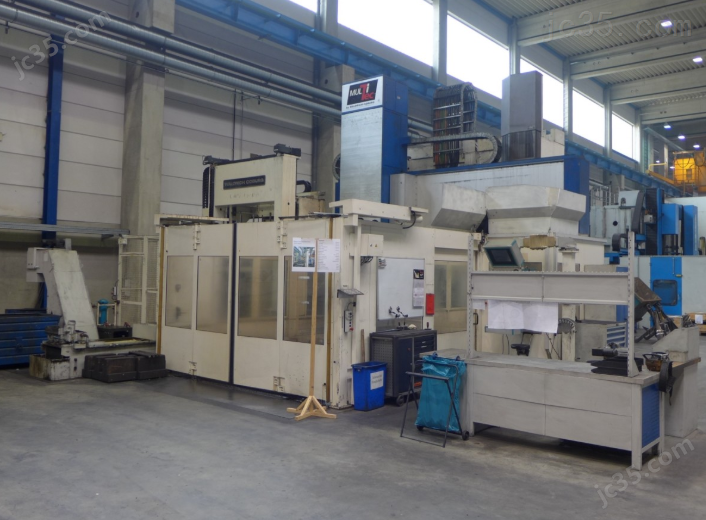MULTITEC 2500 AP 二手德国瓦德里西科堡4米*3米龙门加工中心