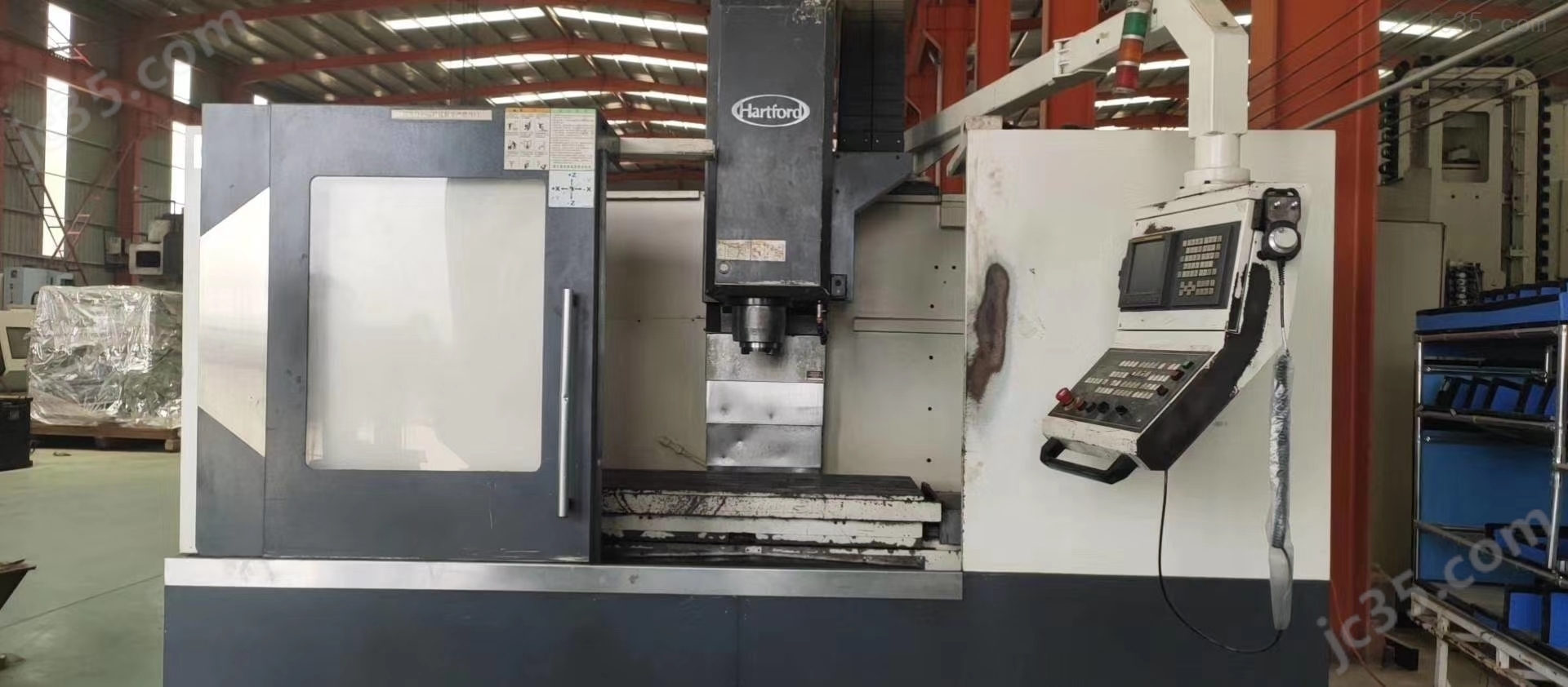 CNC-1100 转让二手协鸿CNC1100数控铣床发那科MB系统