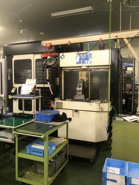 a55 二手Makino卧式加工中心