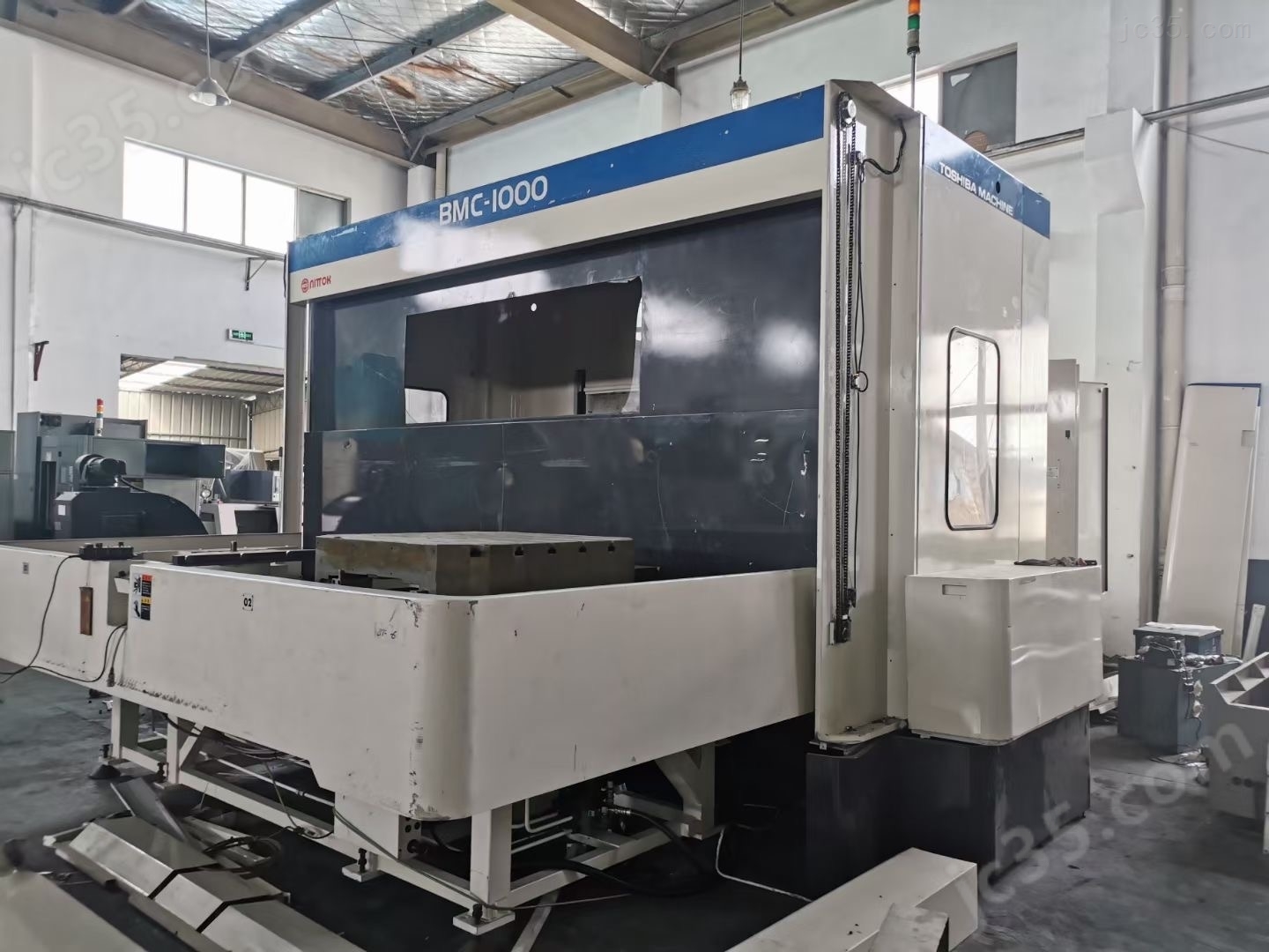 BMC-1000 二手日本东芝卧式加工中心