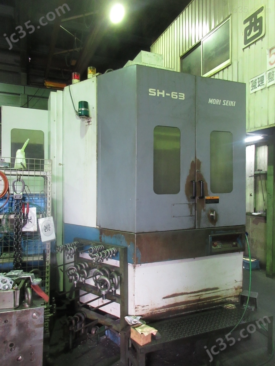 SH-63 二手日本森精机MORI SEIKI630卧式加工中心