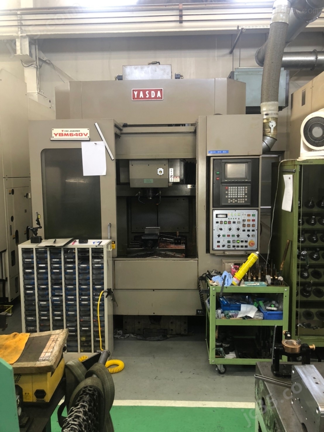 YBM-640V 二手安田立式加工中心