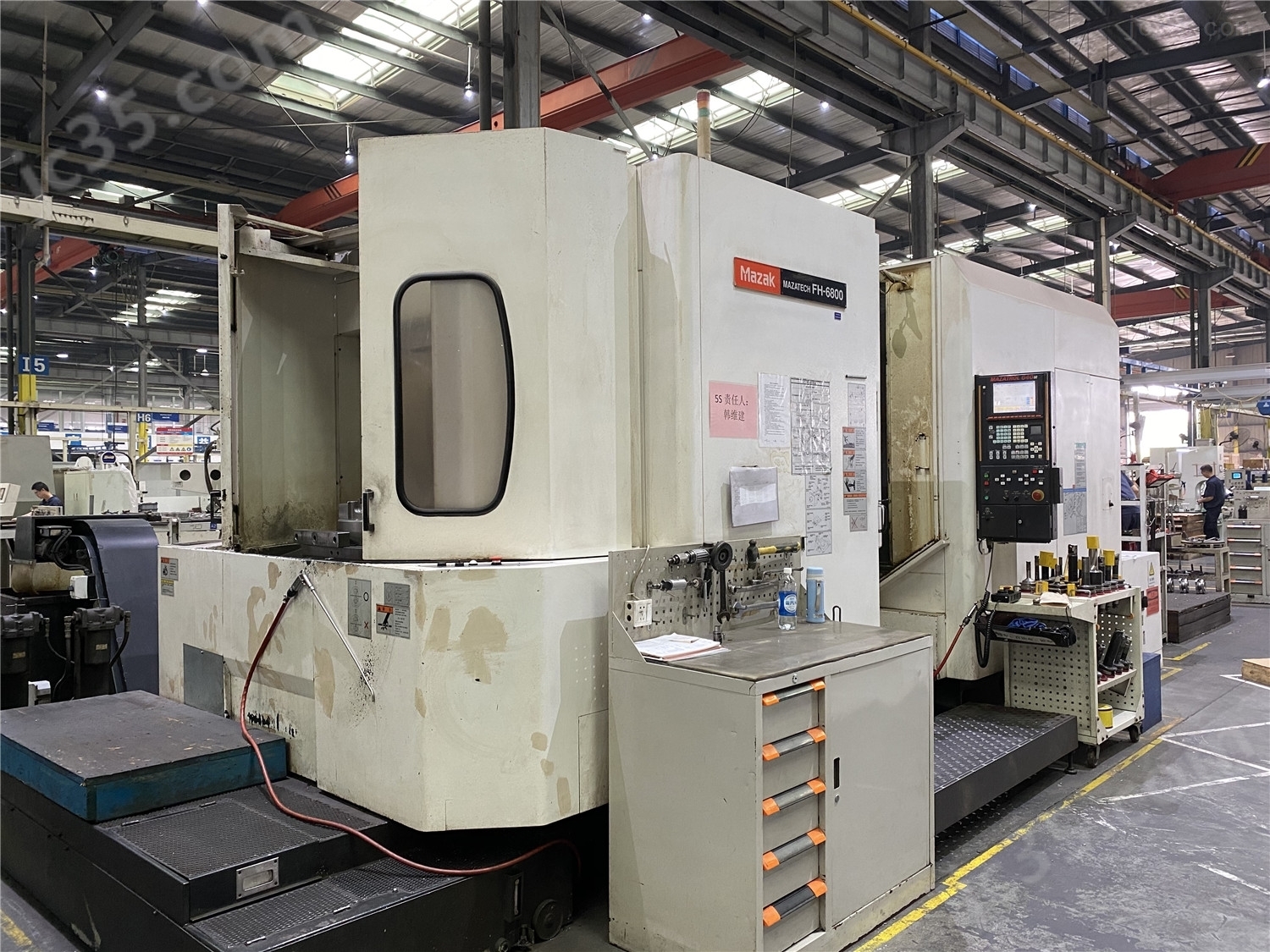 FH-6800 二手马扎克双工位卧式加工中心