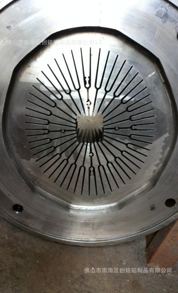 专业生产铝型材挤压模具 6063铝合金挤压型材 各种散热器型材 - 4