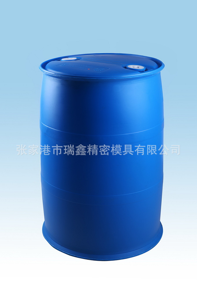 定制加工220L双L环化工桶吹塑模具 - 3