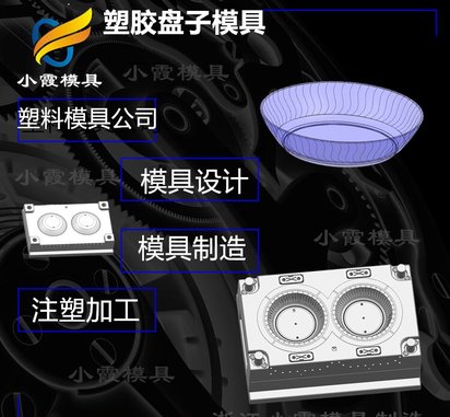 pet注塑加工厂家\塑胶盘模具 大型注塑模具