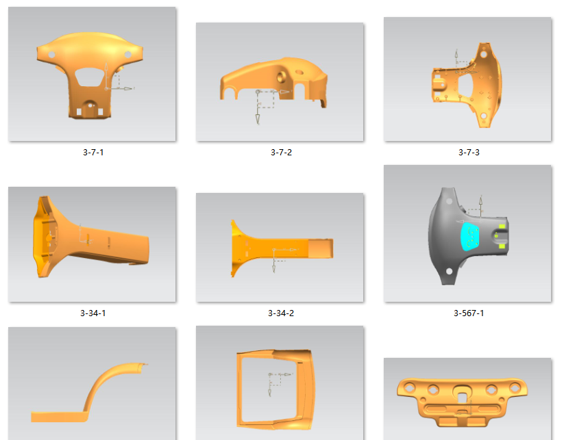 无锡逆向工程 整车抄数 工件三维建模 外观3D图 设备三维扫描 - 2