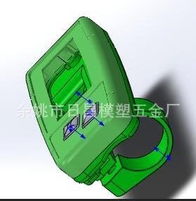 优质供应车速控制器二次注射成型包胶模具