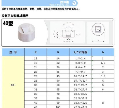YG8硬质合金四角模 四方拉伸模毛坯 YG8钨钢拉伸模毛坯生产