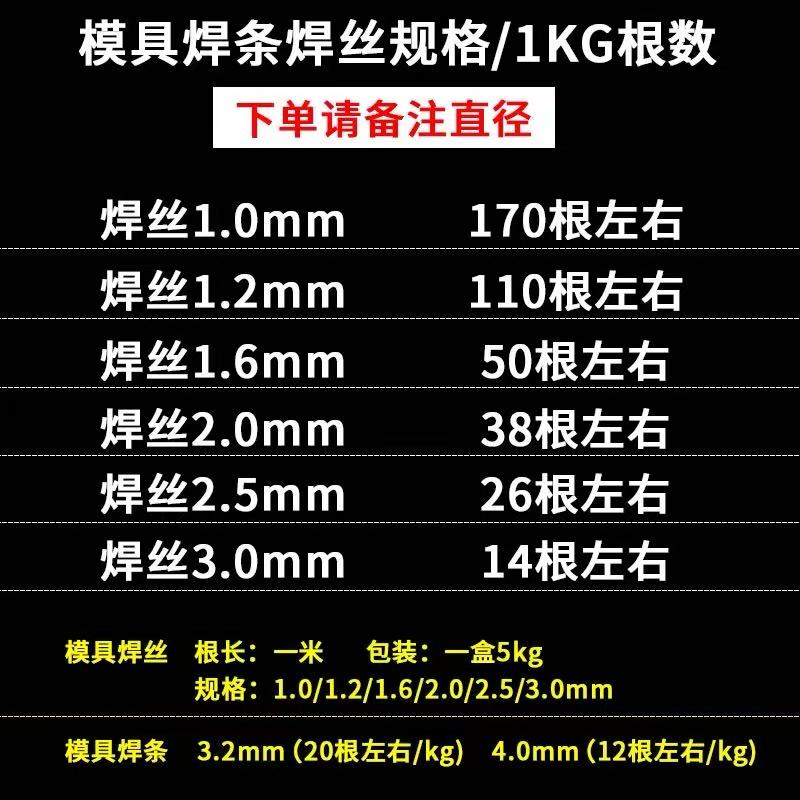 P20模具钢修补氩弧焊丝 - 3