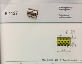 模斯堡导柱导套E1121 E1125 E1126 E1127