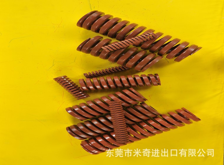 冲击 模具弹簧TB22*11*45 咖啡色极重负荷汽车弹簧大量现货 - 2