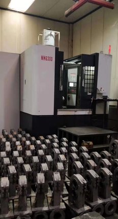 低价转让二手[润德630卧式加工中心]二手单工位卧加