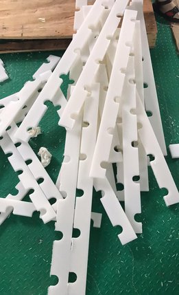 厂家承接PP板雕刻加工 PP板定位块雕刻 白色PP板垫块加工