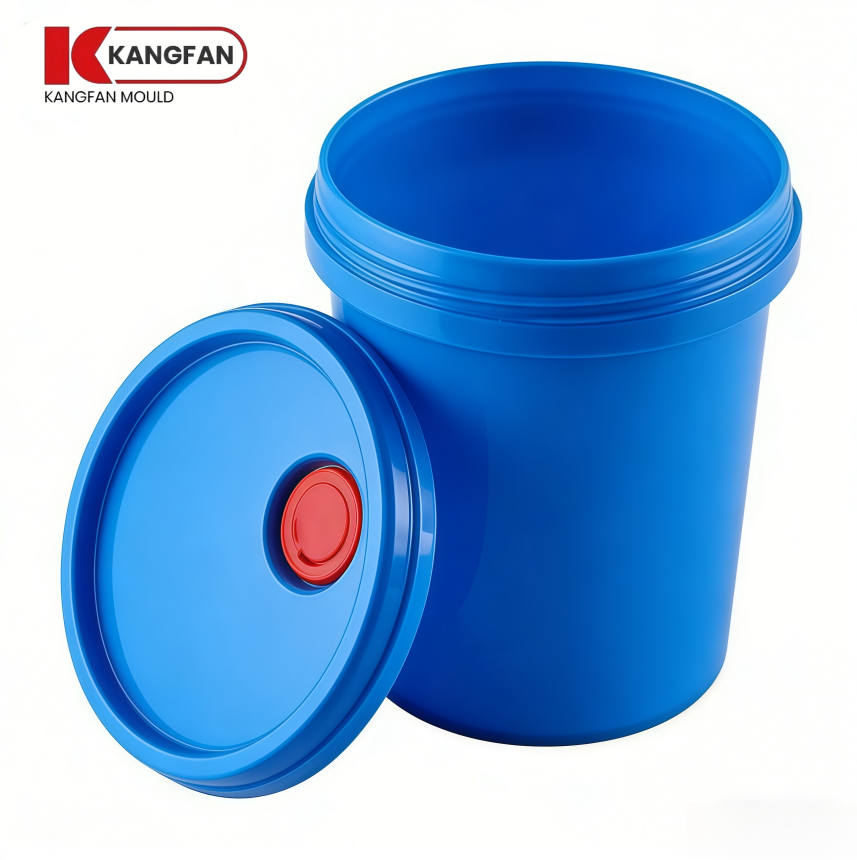 塑料油桶模具注塑模具产品加工 塑料食品桶设计塑胶模具定制塑料 - 4