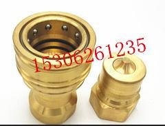 厂家供应KZD8-20液压黄铜快速接头/模具水嘴/注塑机配件/ZG1
