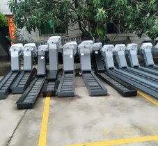 刮板排屑机铨冠数控机床CNC加工中心链板式