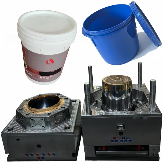 塑料桶模具 精密注塑模具加工打样加工定制 日用品桶模具油桶 - 3