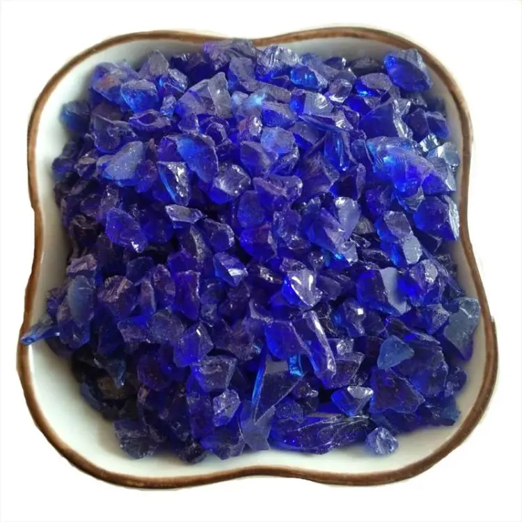 玻璃砂 造景专用 模具喷砂除锈用 鱼缸装饰玻璃块 - 3