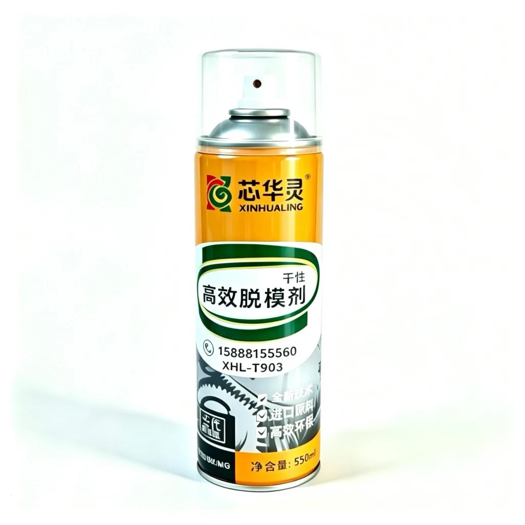 宁波芯华灵XHL-T903干性高效脱模剂慈溪注塑模具专用余姚清洗剂防锈剂顶针油