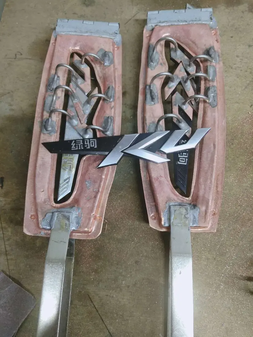 喷油喷漆铜模具加工制作 精密面具铜模制造加工厂家