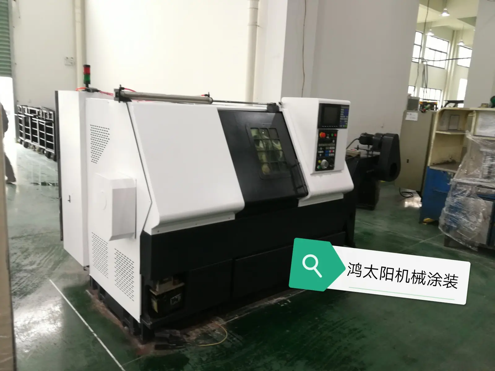 机床翻新,旧加工中心喷漆翻新,高速冲床喷漆