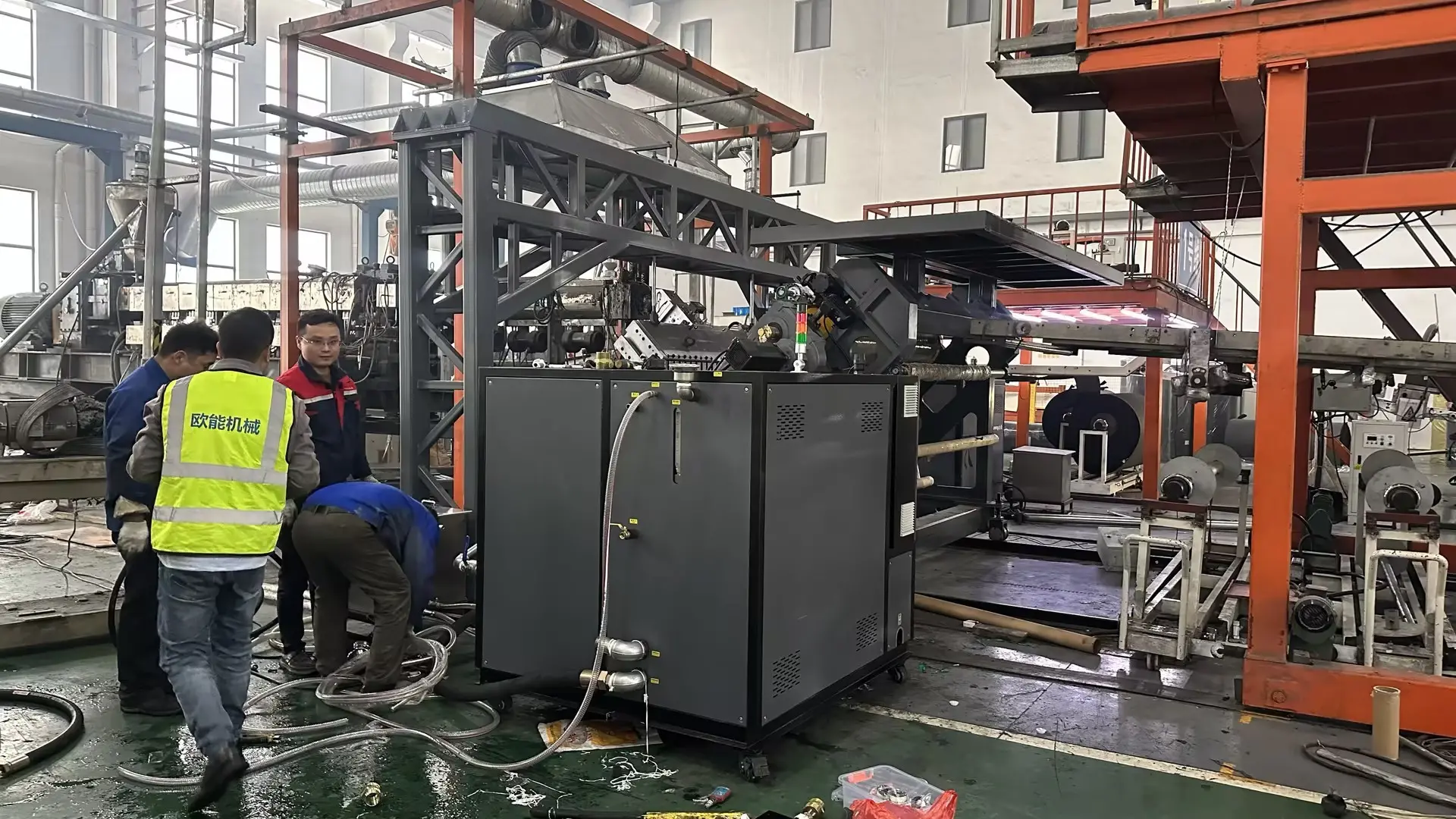 压铸油式模温机 油压专用模 温机 干法单项拉伸 合金控温设备 - 4