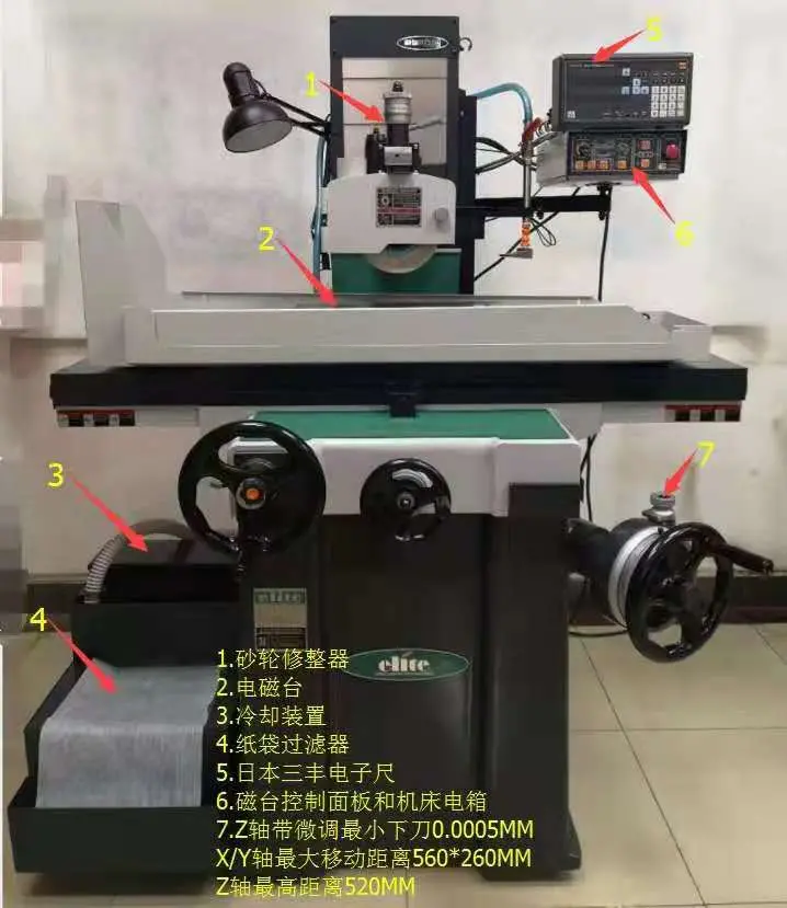 本野精密成型磨床HGM-618 昌汉平面研磨机 进口磨床
