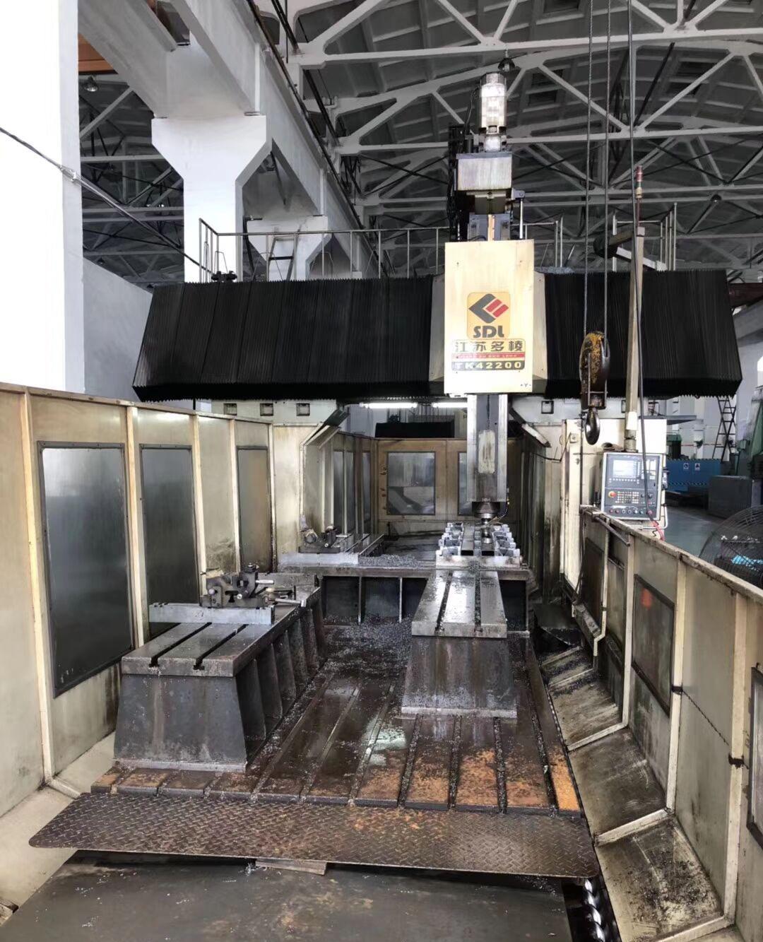 在位出售二手2*6常州多棱数控龙门镗铣加工中心 TK42200 - 4