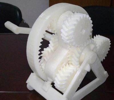 华东1700mm打印3D打印黑色树脂尼龙喷涂电镀后处理一体成型加工