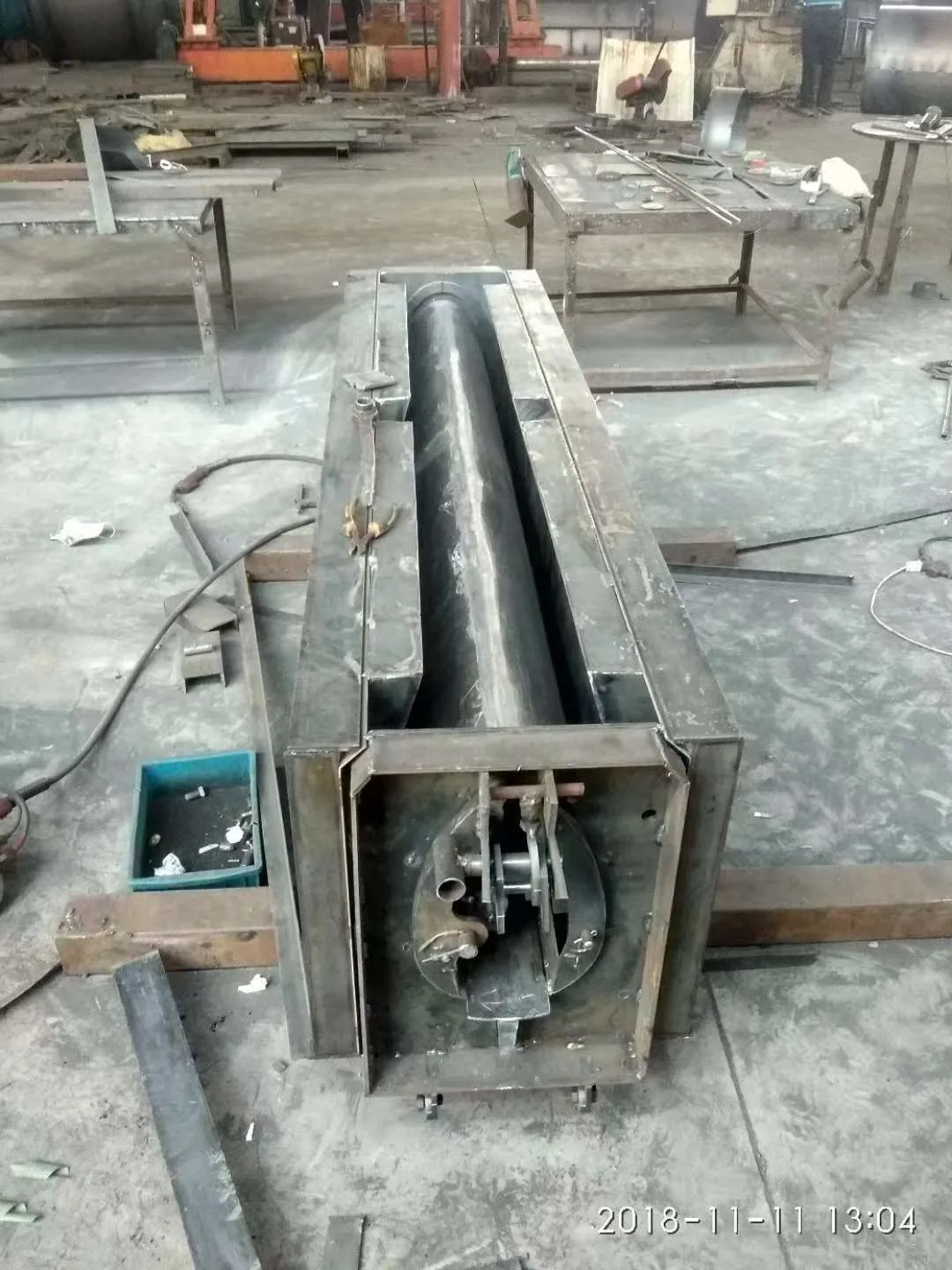 济南公园广场 暗渠缝隙式排水卵型槽成型钢模具  免费试模打样京伟厂家
