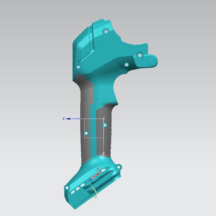 电动产品设计 启东逆向造型 电锤三维扫描 模具3D扫描 - 2