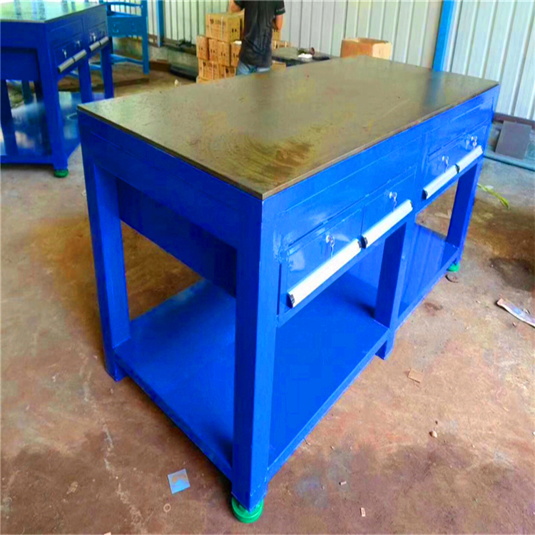 广州白云太和省模台钢板钳工桌模具维修重型钳工台模具厂重型桌子鑫士宝专业定制 - 2