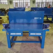 理顿重型抽屉式钳工装配台员工模具维修检测台飞模台模具桌东莞厂家 - 4