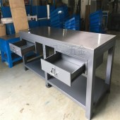 模具打磨桌钢板研磨桌重型合模桌重型省模桌鑫金钢模具维修工作台