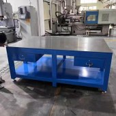 加厚飞模虎钳模具维修桌装配操作重型钢板钳工工作台可定制 加厚飞模虎钳模具维修桌装配操作重型钢板钳工工作台可定制 加厚飞模 - 4