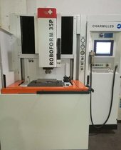 三台二手瑞士夏米尔火花机ROBOFORM35P进口镜面机数控电火花机