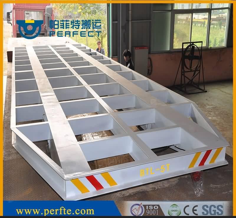 随车人踏操作台自由转弯锻造模具轨道平车大型设备搬运用 - 2