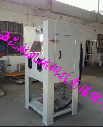 上海箱式喷砂机KH-9080A,五金模具表面处理专用喷砂机