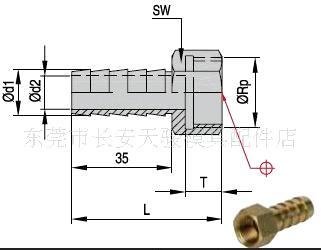 供应DME-EOC GW350 R3/8” GW360 R1/2” 软管水嘴 内牙模具水嘴