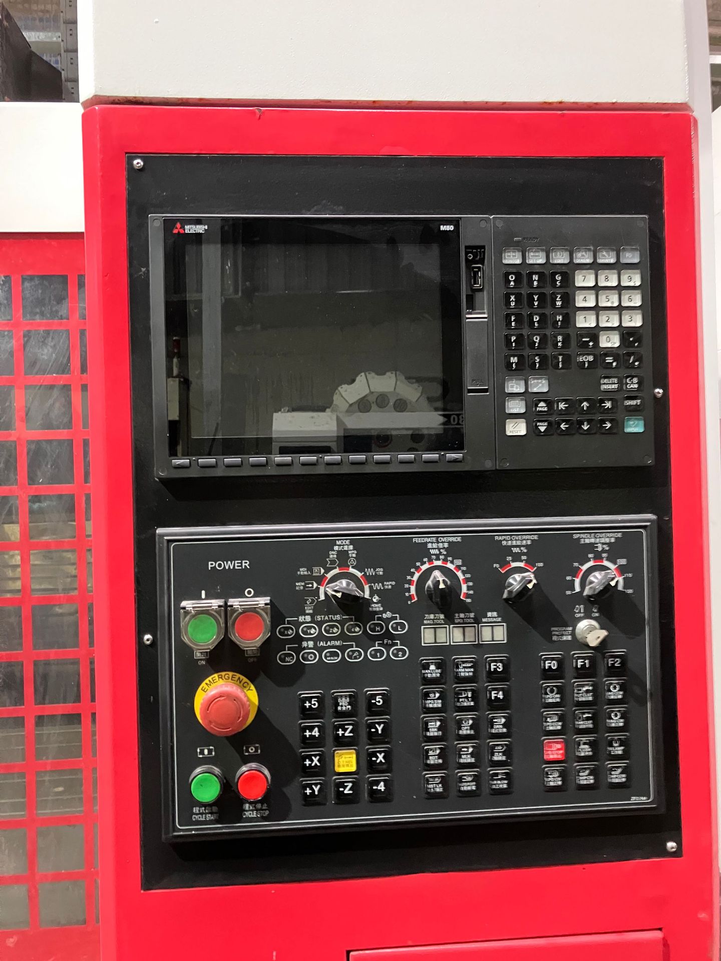 二手850加工中心钰海加工中心三菱M80电脑锣YH-850线轨 - 3