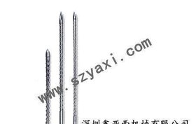 长期出售注塑机螺杆系列注塑机双头单尖氮化螺杆 规格齐全