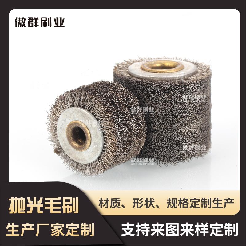 塑件去毛刺毛刷 塑件模具抛光机刷 塑件镜面抛光 傲群毛刷 - 4