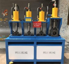 液压冲孔机 护栏冲弧口方管切断 工字钢切断 槽钢切边 精密模具