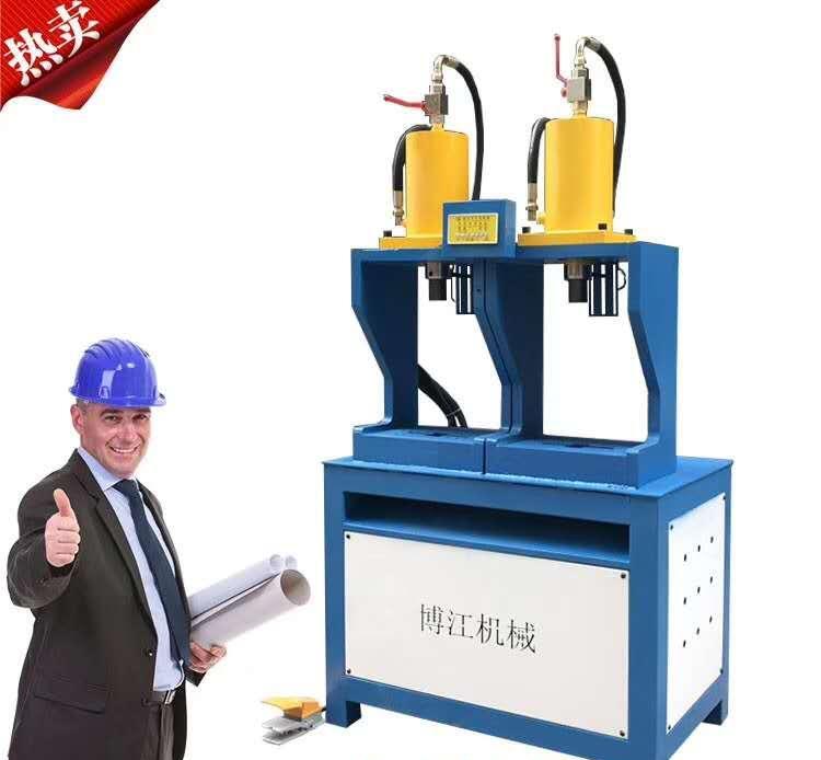 液压冲孔机 护栏冲弧口方管切断 工字钢切断 槽钢切边 精密模具 - 4